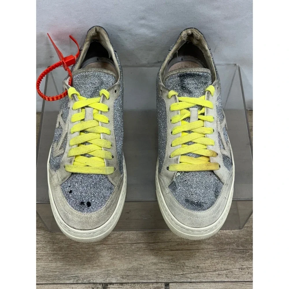 Off-White Glitter Sneakers Women's Size 39 